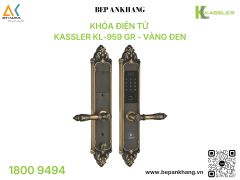 Khóa điện tử Kassler KL-959 GR - Vàng Đen